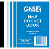 GNS No.5 Docket Book